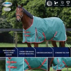 Weatherbeeta WB ComFiTec Prelim Standard Lite TO -Horse Supply Store TE038286 912589 09
