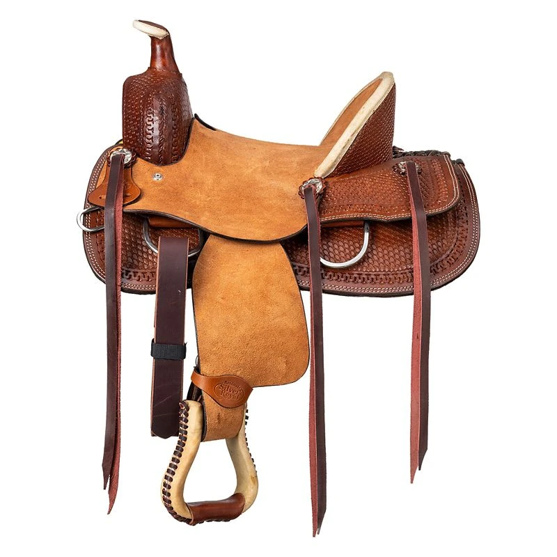Silver Royal Bodie Hard Seat Ranch Saddle Pkg 4 Silver Royal Bodie Hard Seat Ranch Saddle Pkg - Image 2