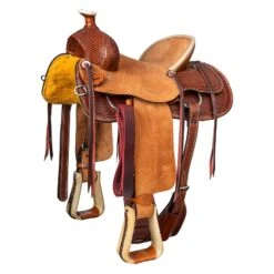 Silver Royal Bodie Hard Seat Ranch Saddle Pkg