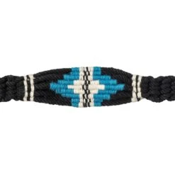 Tough1 Wool String Leather Halter -Horse Supply Store TE043936 918767 01