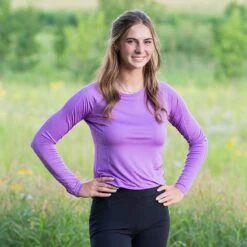 OEQ Ladies Long Sleeve Crew