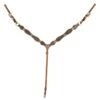 Tabelo Scalloped Breast Collar Chestnut Snake 2 Tabelo Scalloped Breast Collar Chestnut Snake -Horse Supply Store TE085186 P