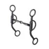 Tabelo Snaffle Black Mouth Bit 5 -Horse Supply Store TE085253 P