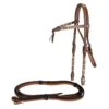 Tabelo Knotted Browband Bridle W/Rawhide -Horse Supply Store TE085282 P