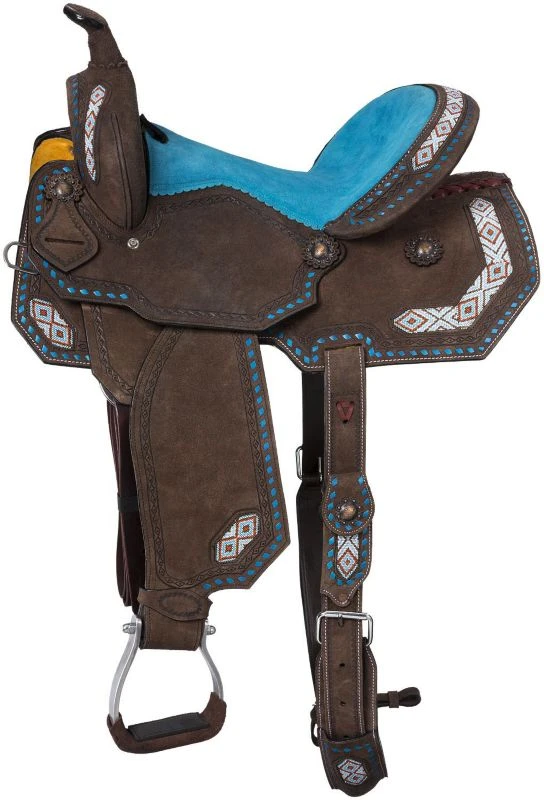 Tough1 Sonora Barrel Saddle 3 Tough1 Sonora Barrel Saddle
