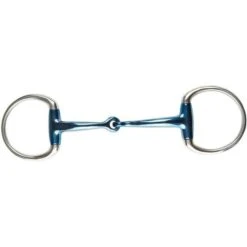 JP Korsteel Blue Steel Eggbutt Snaffle Bit
