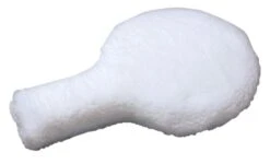 EquiRoyal Keyhole Seat Riser With Fleece Cover